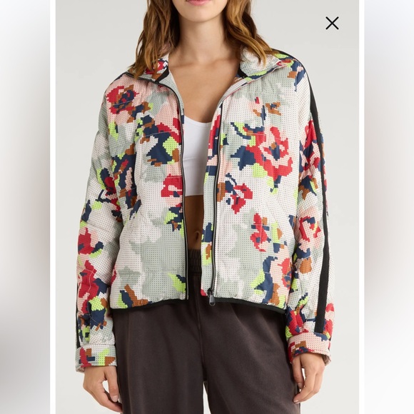 Free People Movement Floral Patterned Pippa Jacket🌺🌸